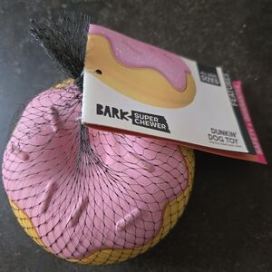 Dunkin Donut Dog Toy NWT